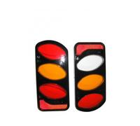 Plastiche fanali Peruzzo Pure instinct coppia destra + sinistra nera