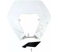 Plastiche faro anteriore Bianco Ufo Ktm Exc 125-200-250-400-450-530-300-500 Kt04