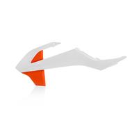 Plastiche Laterali Acerbis KTM SX 65 2016 Bianco/Arancione