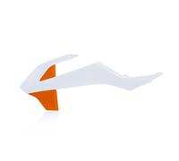 Plastiche Laterali Acerbis KTM SX 65 2016 Bianco2/Arancione