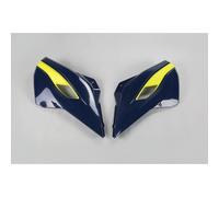 Plastiche Laterali Del Radiatore UFO Husqvarna Blu HU03353-087 Per Moto