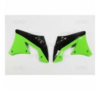 Plastiche Laterali Del Radiatore UFO Kawasaki Originale KA04712-999 Per Moto