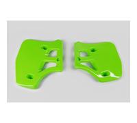 Plastiche Laterali Del Radiatore UFO Kawasaki Verde KA02712-026 Per Moto