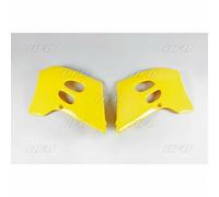 Plastiche Laterali Del Radiatore UFO Suzuki Giallo SU02945-101 Per Moto