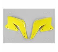 Plastiche Laterali Del Radiatore UFO Suzuki Giallo SU03933-102 Per Moto