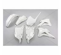 Kit plastiche moto UFO Kawasaki KX 85 04-21 Bianco