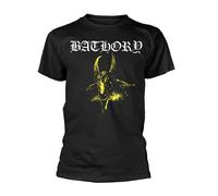 Plastichead Bathory Goat Band Logo T Shirt L Black