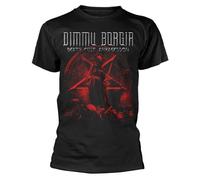 Dimmu Borgir 'Death Cult Pentagram' (Nero) T-Shirt - NUOVO E UFFICIALE