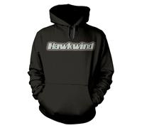 Plastichead Hawkwind Levitation Band Logo Pullover Hoodie 3XL Black