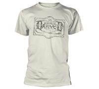 Plastichead The Damned Buckle Band Logo T Shirt L Natural
