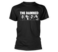 Plastichead The Damned Headshots T Shirt XXL Black