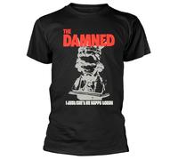 Plastichead The Damned I Cant Just Be Happy T Shirt S Black