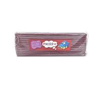 Plasticine Lastra monocolore 400 g - Maroon #71, argilla da modellare per animatori professionisti e modellisti, facile da modellare e modellare, realizzare sculture, modelli e animazioni stop-motion