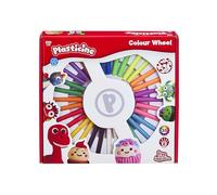 Plasticine Set di 32 barre in 24 colori vivaci con strumenti, tappetino da gioco e istruzioni, plastilina riutilizzabile per giocare creativo a partire dai 5 anni in su