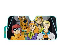 Plasticolor 003951R01 Warner Bros. Scooby-Doo Group Accordian Parasole per Auto Camion SUV Argento
