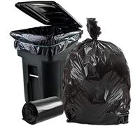 Plasticplace - Sacchetti per rifiuti da 95 a 96 galloni │ 2,0 mil │ fodere per bidoni per rifiuti resistenti │ 60 "x 62" (50 conteggi)