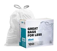 Plasticplace TRA165WH simplehuman x Codice G compatibile 100 pezzi