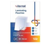 PLASTIDEA Pouches per PLASTIFICATRICI A4 Crystal 80MY per Lato 100 Pezzi