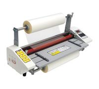 Plastificatrice A2+, Plastificatrice Termica Caldo & Freddo - Plastificatrice a 4 Rulli Singola & Fronte-Retro con Display Digitale, Temperatura Regolabile 0-180°C per Ufficio, Scuola & Uso Commercial