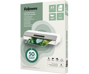 Plastificatrice Fellowes 100143436 A3 Opaca Termica 80 micron 100 fogli