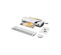 GBC Plastificatrice Inspire+ Formato A4, 2 Rulli, Craft Set 4-in-1, Colore Bianco, 4410034 - bianco plastica 4410034