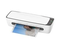 Plastificatrice, SL688 Set di macchine plastificatrici da tavolo Formato A4 Laminazione multifunzionale a caldo e freddo a 2 rotoli Larghezza massima 9 pollici