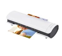 Plastificatrice, SL988 Set di macchine plastificatrici da tavolo formato A4 6IN1 Laminazione a caldo e a freddo multifunzionale for buste di plastificazione A4/A5/A6