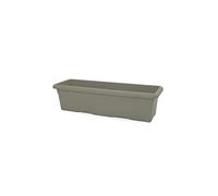 PLASTIKEN Fioriera rettangolare - 60 X 33 cm - Tortora