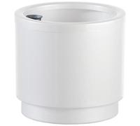 PLASTIKEN - Vaso Da Fiori Con Riserva D'acqua Hidrojardinera - 22 Cm - Bianco