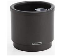 PLASTIKEN - Vaso In Plastiken Con Riserva D'acqua Hidrojardinera - 26 Cm - Grigio Antracite