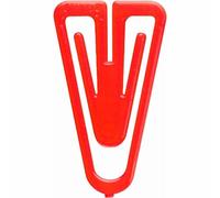 Plastiklips LP-0300 - Graffette di medie dimensioni, confezione da 500, colori assortiti