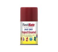 PlastiKote Smalto Spray Metallo Asciugatura Rapida, Rosso Metallizzato, 100ml