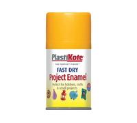 PlastiKote Spray Smalto a Rapida Asciugatura - Giallo Sole, 100ml