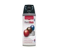 PlastiKote - Vernice spray nera lucida 400ml