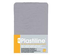 Plastilina 7640T - Panetto di Plastilina- Pasta modellabile, alta precisione - Modellare, scolpire, plasmare - durezza 1 (molto morbida) - 750g - Colore Grigio chiaro. Prodotto in Francia