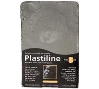 Plastilina 7740T - Panetto di Plastilina- Pasta modellabile, alta precisione - Modellare, scolpire, plasmare - durezza 1 (molto morbida) - 750g - Colore Grigio scuro. Prodotto in Francia