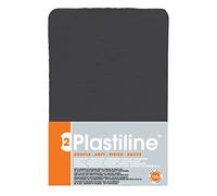 Plastilina 7950T - Panetto di Plastilina- Pasta modellabile, alta precisione - Modellare, scolpire, plasmare - durezza 2 (morbida) - 750g - Colore nero. Prodotto in Francia