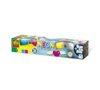 Plastilina Fosforescente e Fluorescente 4x90gr