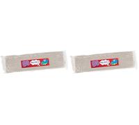 Plastilina monocolore 400 g - bianco sporco, composto da modellismo per animatori professionisti e modellisti, non si asciuga mai, sculture, modelli e animazioni stop-motion (Confezione da 2)