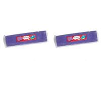 Plastilina monocolore, 400 g, composto da modellismo per animatori professionisti e modellisti, non si asciuga mai, sculture, modelli e animazioni stop-motion (Confezione da 2)