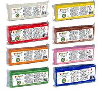 Plastilina Primo Schoolpack 24 panetti da 550 gr per un totale di 13,2 kg