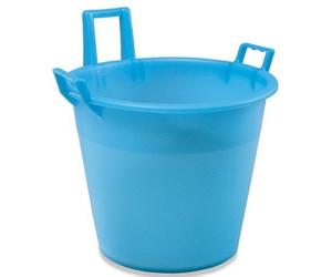 Plastime "Mastello Lario Vasca con 3 Manici, Blue, 75 Litre