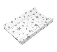 Plastimyr - Fasciatoio flessibile Bebe | Fasciatoio Bambino Impermeabile - Stelle Bianco - 81 x 50 x 9 cm