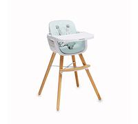Plastimyr - Seggiolone Evolutivo WOODY | Sicuro e Confortevole - Da 6 mesi a 5 anni - Colore Menta | Misure 50 x 65 x 85 cm