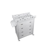 Plastimyr Vasca Mob Cassetti Stelle Bianco