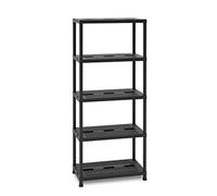 Scaffale Multiuso 5 Ripiani In Plastica 71x35x180cm