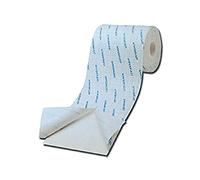 PLASTOD - Benda adesiva in non tessuto, estensibile, bianca, rotolo di 0X10cm, 34864