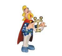 Plastoy 60548 - Statuina, Serie Asterix e Obelix, Assurancetourix Jouant De La Lyre