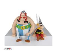 Plastoy Astérix Figura Astérix & Obélix seduto - PVC - 13 cm
