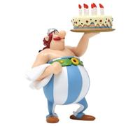 Plastoy Astérix Figura Obélix buon compleanno - PVC - 10 cm